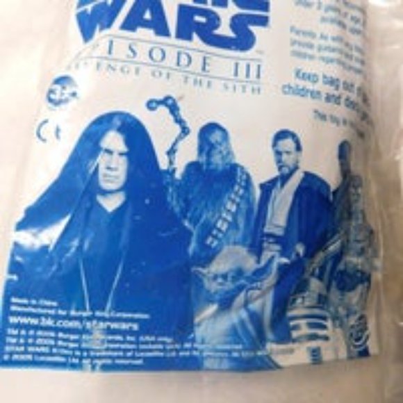 Star Wars Burger King Toys Revenge of the Sith Lot of 7 New Sealed - Picture 7 of 7